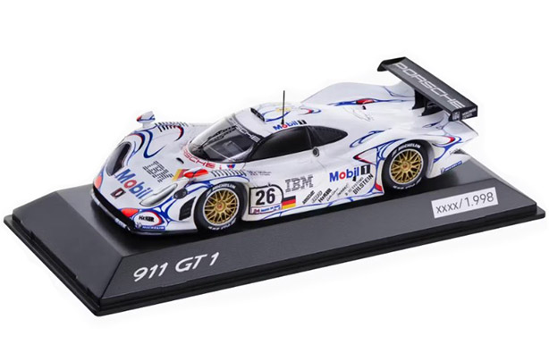 最高級 1/43 ポルシェ 911 GT1 38号 デイトナ 24H 1998 Champion